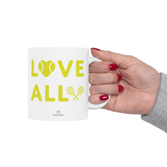 LOVE ALL Tennis Mug