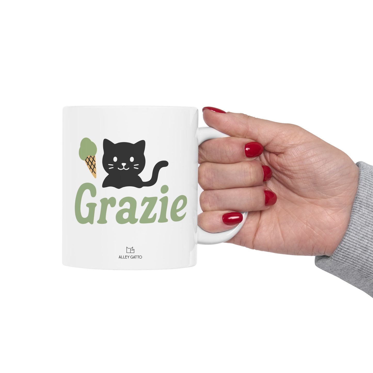 Grazie Cat Mug