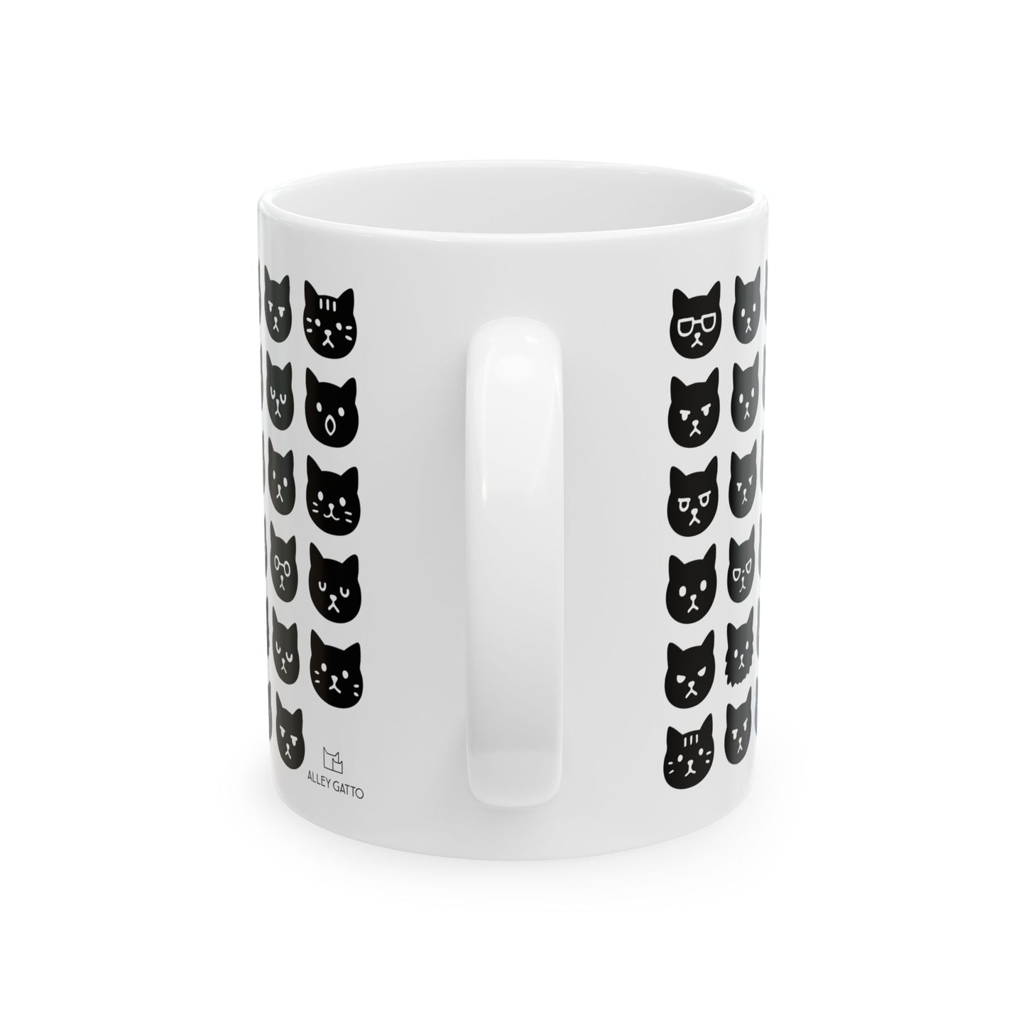 Cat Face Expressions Mug