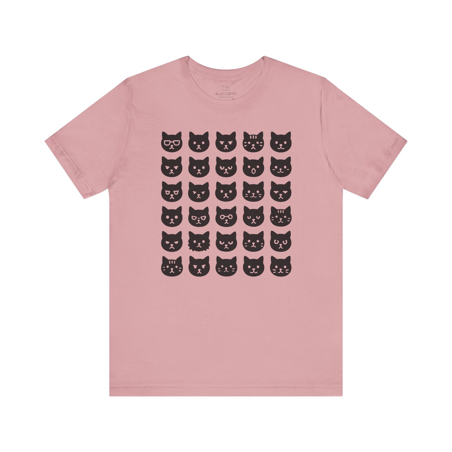 Cat Face Expressions T-Shirt