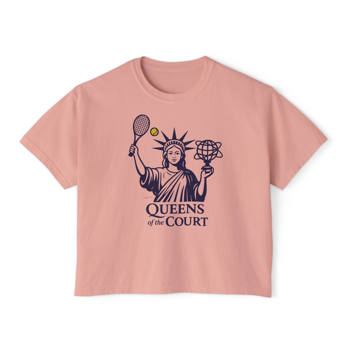 Queens of the Court Cropped T-Shirt