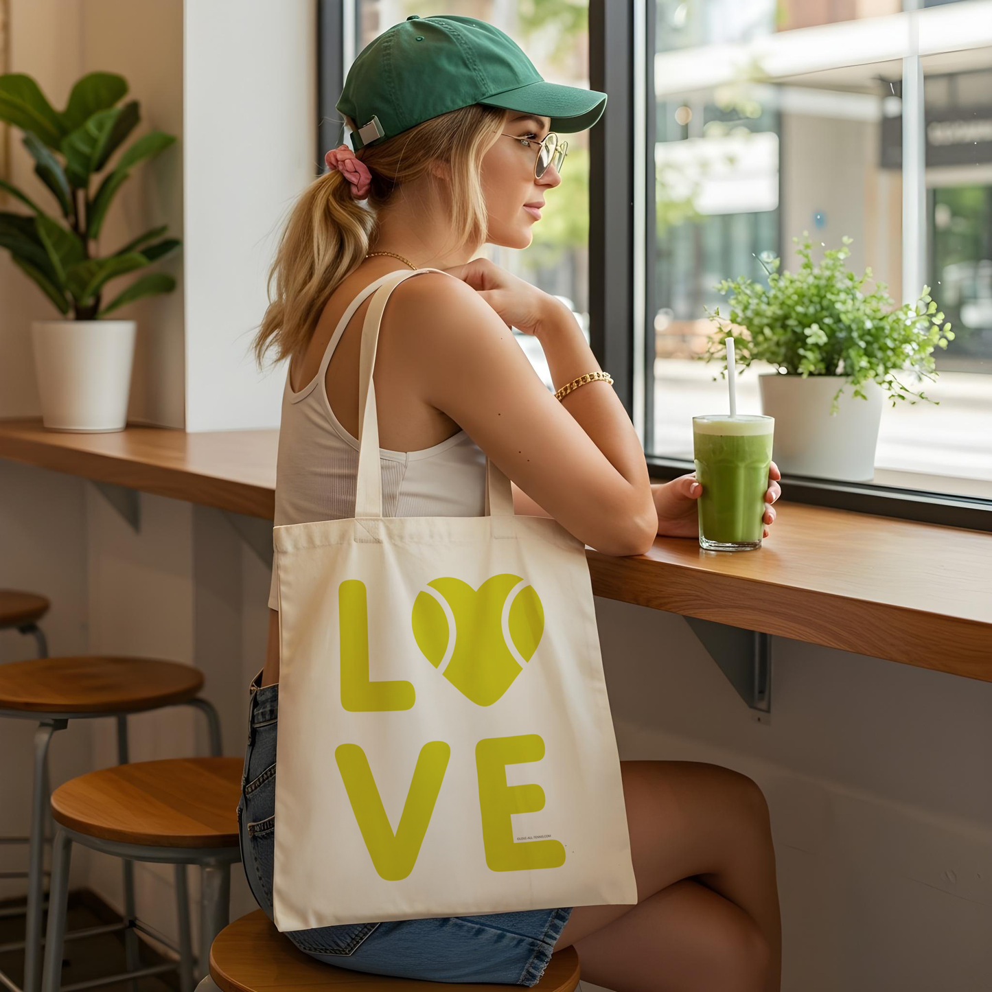 Tennis Tote Bag - LOVE