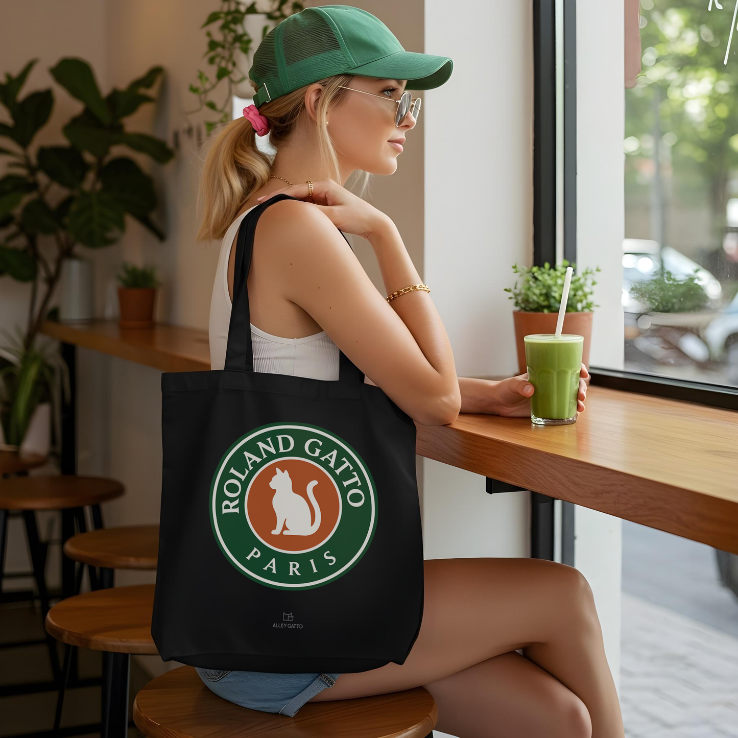 Roland Garros Parody Tote Bag